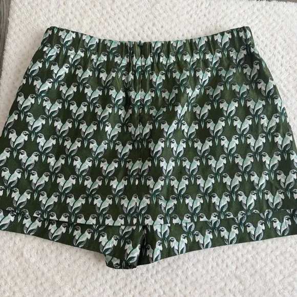 Maje parrot jacquard skort sz40